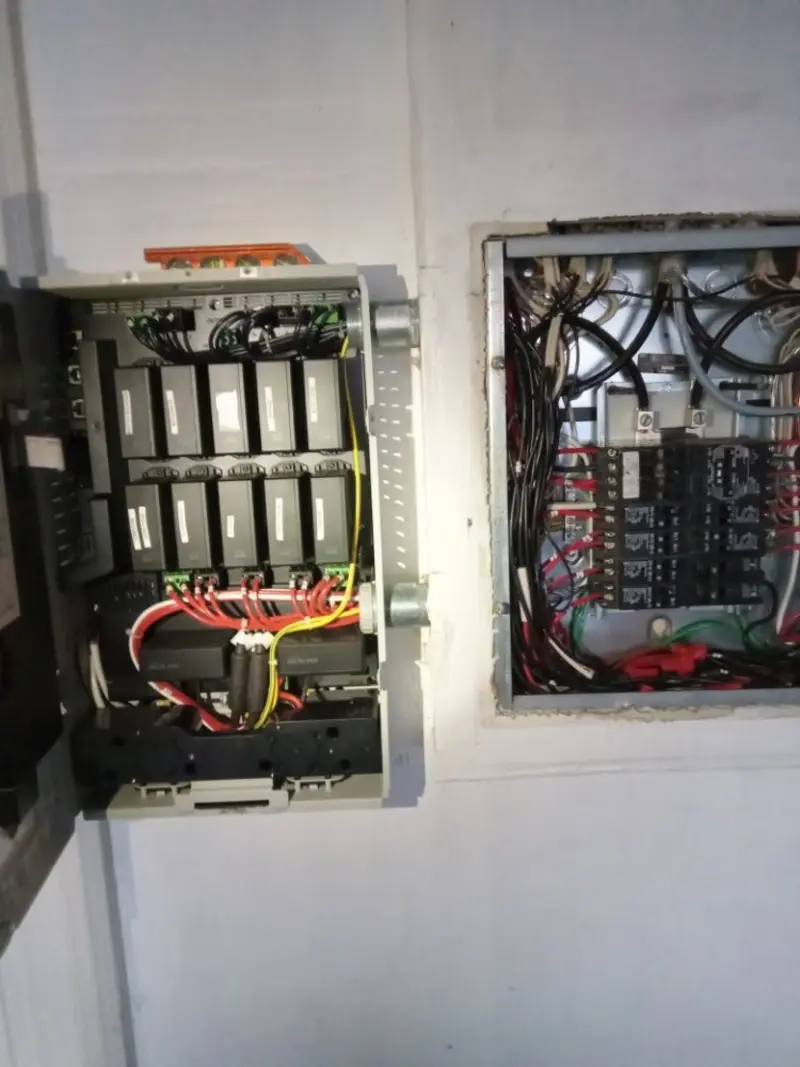 Electrical panel upgrade completed for Electrical Inspection in Rusk